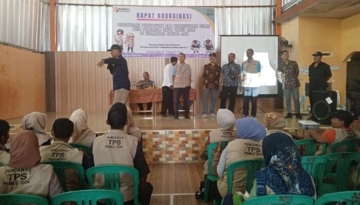 Maksimalkan Tahapan Tungsura Panwascam Gunungjati Gelar Rakor