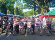 Antisipasi Gangguan Kamtibmas Polisi Gelar Gowes Patroli di CFD Sumber