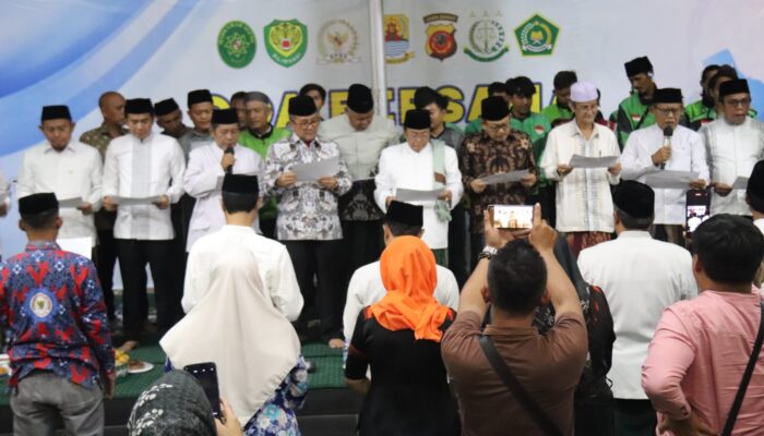 Cirebon Satukan Elemen Masyarakat Lewat Doa Bersama dan Deklarasi Damai