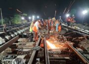 Tingkatkan Keselamatan Perjalanan KA  Melalui Penggantian Wesel di Beberapa Emplasemen Stasiun