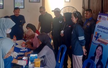 HUT ke-14 Partai NasDem Gelar Donor Darah