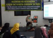 Kodim 0614/Kota Cirebon Gelar Kegiatan KB Kesehatan di Kel. Argasunya