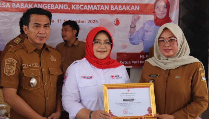 Babakan Gebang Tetapkan Kampung Donor Darah, Wabup Cirebon Dorong Gerakan Kemanusiaan di Tingkat Desa