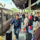 Hari ke 11 Keberangkatan Angkutan Nataru Melonjak di Stasiun Wilayah Daop 3 Cirebon