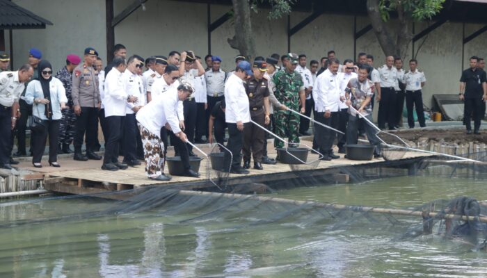 Panen di Lapas Kesambi, Pemkab Cirebon Tegaskan Komitmen Dukung Kemandirian Warga Binaan