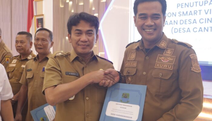 Program Smart Village Rampung, Pemkab Cirebon Tekankan Pentingnya Tata Kelola Data Desa
