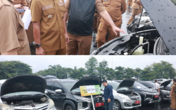 Pastikan Kelayakan Aset, Wali Kota Cirebon Pimpin Apel Pengecekan Ratusan Kendaraan Dinas untuk Performa Pelayanan Publik yang Masif