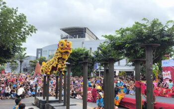 Kemeriahan Imlek di Grage Mall dan Grage City Mall, ada Eka Beauty Fair Hingga Barongsai.