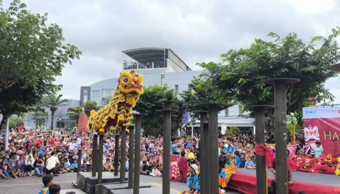 Kemeriahan Imlek di Grage Mall dan Grage City Mall, ada Eka Beauty Fair Hingga Barongsai.