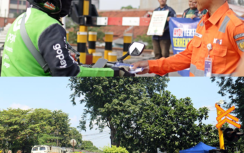 Meningkatnya Perjalanan KA Melintas Saat Lebaran 2026 Daop 3 Cirebon Apresiasi Kesabaran Pengguna Jalan