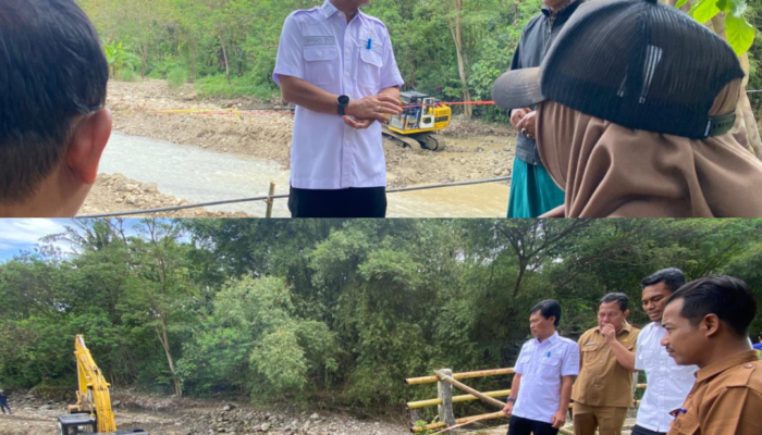 Wali Kota Cirebon Tinjau Perbaikan Jembatan Lebakngok