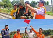 Daop 3 Cirebon Lakukan Simulasi Tanggap Darurat dan Sosialisasi Keselamatan di Perlintasan Sebidang Bagi Masyarakat