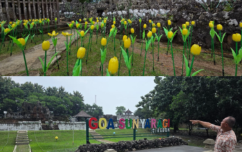 Libur Lebaran 2026, Goa Sunyaragi Buka Hingga Malam dengan Festival Cahaya Lumi Land