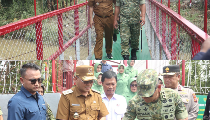 Pangdam III/Siliwangi Resmikan Jembatan Perintis Garuda III di Kota Cirebon